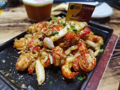 铁板销魂椒椒小龙虾-小川洋风料理(街道口店)