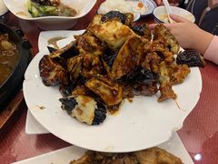 焦糖茄子牛肉粒-桃子餐厅·天津菜(红星路直营店)