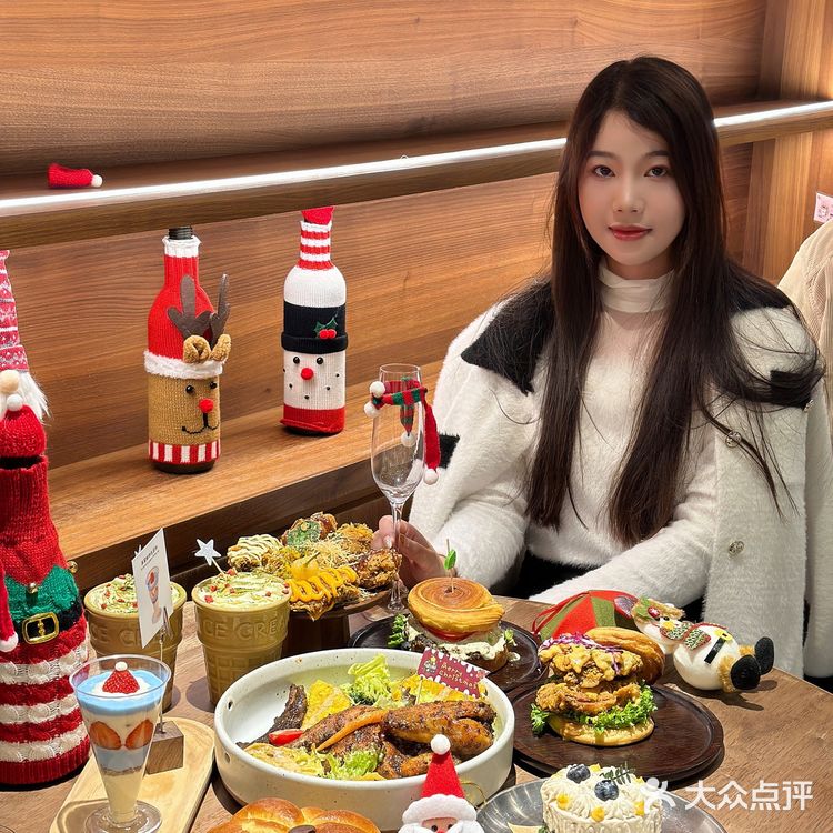 汕头的，花小钱吃了顿圣诞漂亮饭🎄