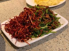 辣炒肉丝-老昌春饼(大直街店)