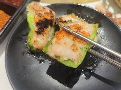 青椒酿虾滑-花味·自助烤肉(雨花客厅店)