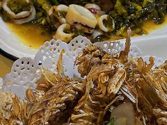 酸菜炒鱿鱼-温岭人家(红花北路店)