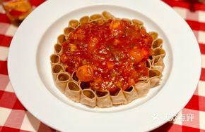 Tomato Sauce Noodles with Buckwheat
