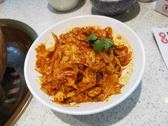 香辣牛板筋-老佛爷铜炉蛙锅(海岸城店)