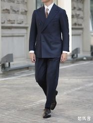 点击看大图 -怒马会 全麻衬西装高级定制