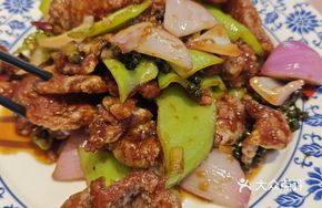 Spicy Beef with Pepper