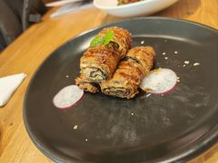 豆皮紫菜卷-朵朵开素食餐厅(后宰门街店)