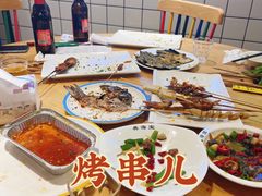 -龚海宝· 烧烤· 羊肉原切挂糊更好吃(庄市店)