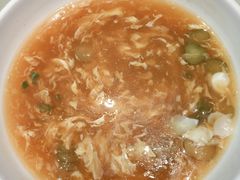 酸辣乌鱼蛋汤-将相和·海鲜蒸饺大连菜