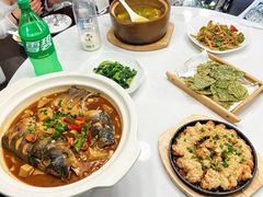 -阿峰饭店·本地土菜馆·农家土鸡煲·一品神仙鸡(报福店)