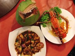 马拉盏炒花甲-大树下海鲜饭店