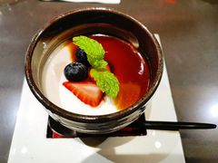 豆乳布丁配黑糖蜜-滩万日本料理Nadaman(国贸大酒店)