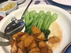 虾籽茭白小菜心-杭州西湖柳莺里酒店·闻莺厅