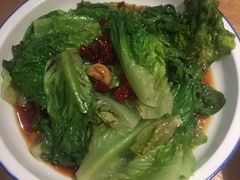 豉汁生菜-费大厨辣椒炒肉(万家丽一店)