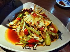 火爆黄喉-肖四女乐山跷脚牛肉(世博源店)