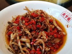 鱿鱼炒肉丝-天下客饭店(中山路店)