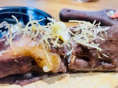 火男和牛榴莲握-今崎烧·关西寿喜烧专门店(永庆坊店)
