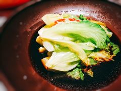 白灼罗马生菜-悦融琥珀·京鲁菜·海味珍品(西单店)