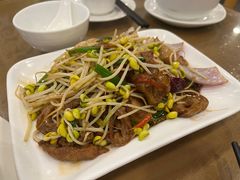 猪大肠炒豆芽-大唐靓汤江门私房菜(景田店)