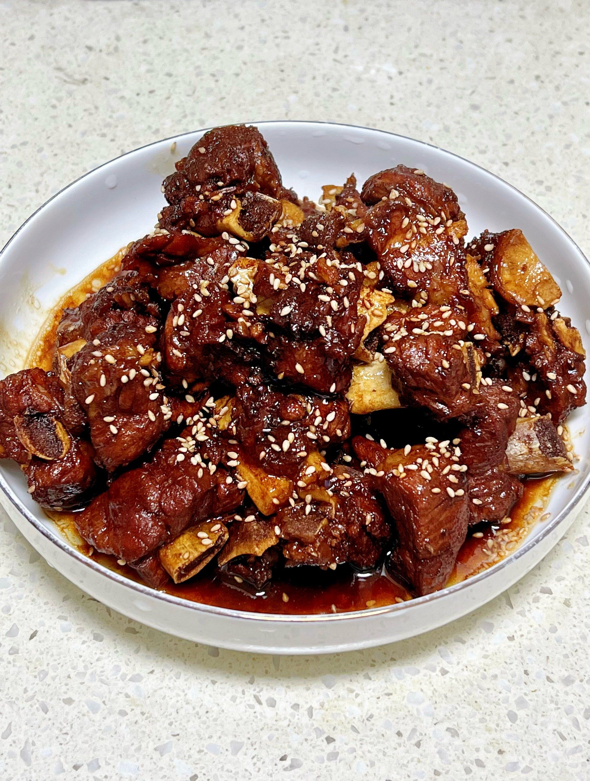 这样的家常菜你喜欢吗💕家常红烧排骨