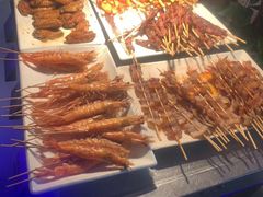 五花肉串-荣誉国际酒店-云顶旋转餐厅