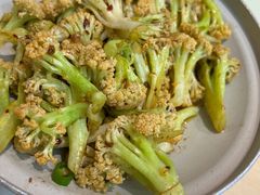 干锅有机菜花-吕氏疙瘩汤·海鲜新鲁菜(凯德mall新都心店)