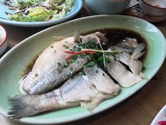 葱油鲈鱼-新白鹿餐厅(城西银泰城店)