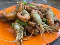 胡辣罗氏虾-贞姨美食·老字号海鲜大排档