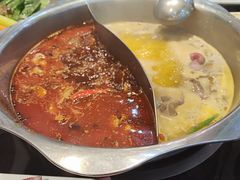 养生金汤小米鸳鸯锅-红菇坊鲜汤火锅(北站店)