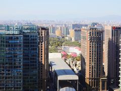 -北京财富中心公寓-停车场