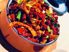 宫爆板筋-山石榴·贵州菜(丰盛里店)