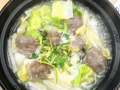 牛肉丸砂锅-兄弟联果木炭烤翅·50年家传鸡翅秘方