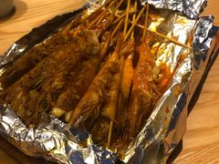 秘制串烧虾-望湘园·湖南菜(宏伊店)