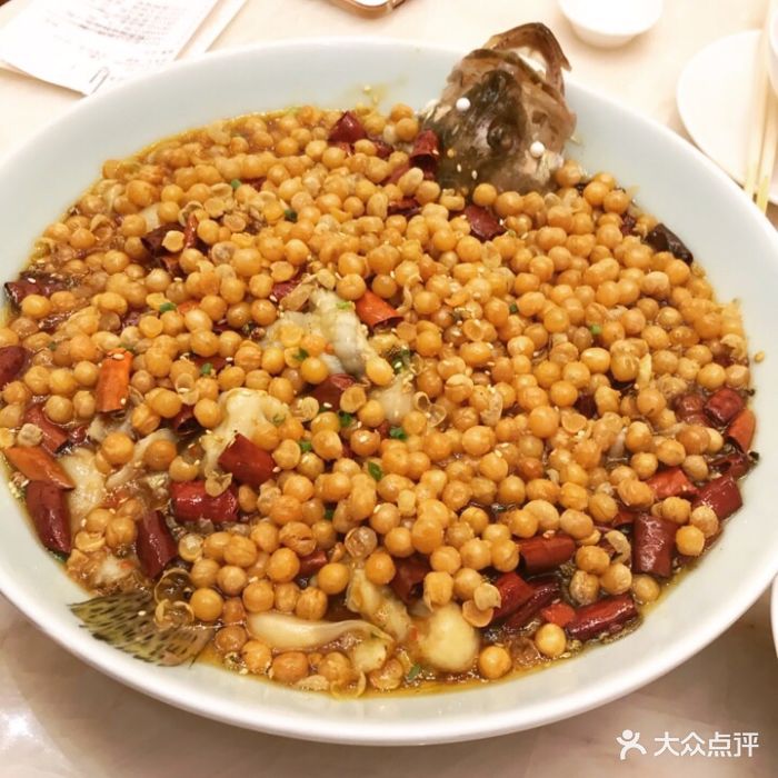 孔雀皇朝(环贸iapm店)飘香豌豆桂花鱼图片 第54张