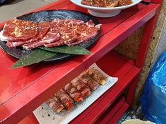 独创芝士鳕蟹柳肥牛卷-北京小炮儿炙子烤肉·铜锅涮肉(珠江路店)