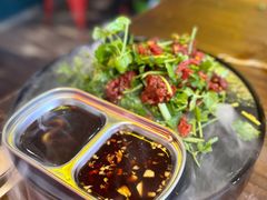 生拌牛肉-李不管把把烧(天府三街店)