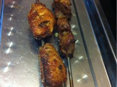烤鸡翅&nbsp;羊肉串-鸣记脆皮烤鱼(铁西店)