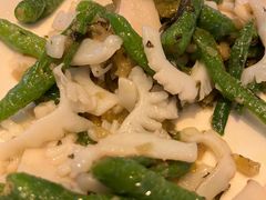 尖椒咸菜炒目鱼-山外山菜馆(玉泉路店)