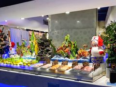 自助取餐区-聚盛源蒸汽海鲜火锅烤肉自助(巨川金海岸购物广场店)
