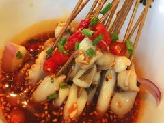 捞汁扇贝肉-四禧精酿铜锅涮肉·烧烤工场(大明湖店)