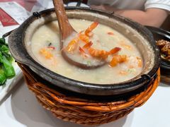 鲜虾扇贝粥-粤港湾砂锅粥·宵夜(宝龙店)