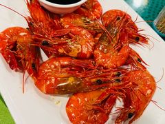 白灼九节虾-盛港湾海鲜食府(黄沙店)