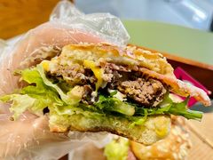 蘑菇橄榄牛肉汉堡-Burger Double汉堡双倍