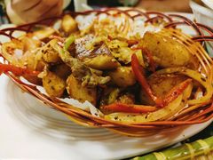 烤肉炒脆馕-新疆红柳花餐厅(新洲店)