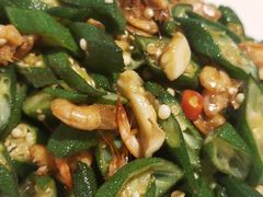 秋葵小河虾-福海居烤鸭店(鸟巢店)