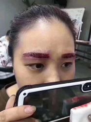 -西施无菌半永久纹绣眉眼影唇轻增发纹发际线