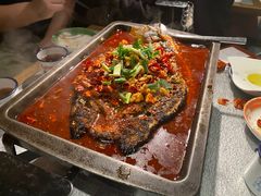 -探鱼·鲜青椒爽麻烤鱼(北京路天河城店)