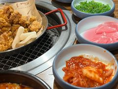 -明洞阿姨·韩式酱蟹烤肉·创意料理(三元桥店)