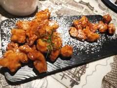 糖霜糖醋里脊-绿茶餐厅(昌平悦荟店)