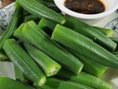 白灼秋葵-莲花公园煎蟹(总店)